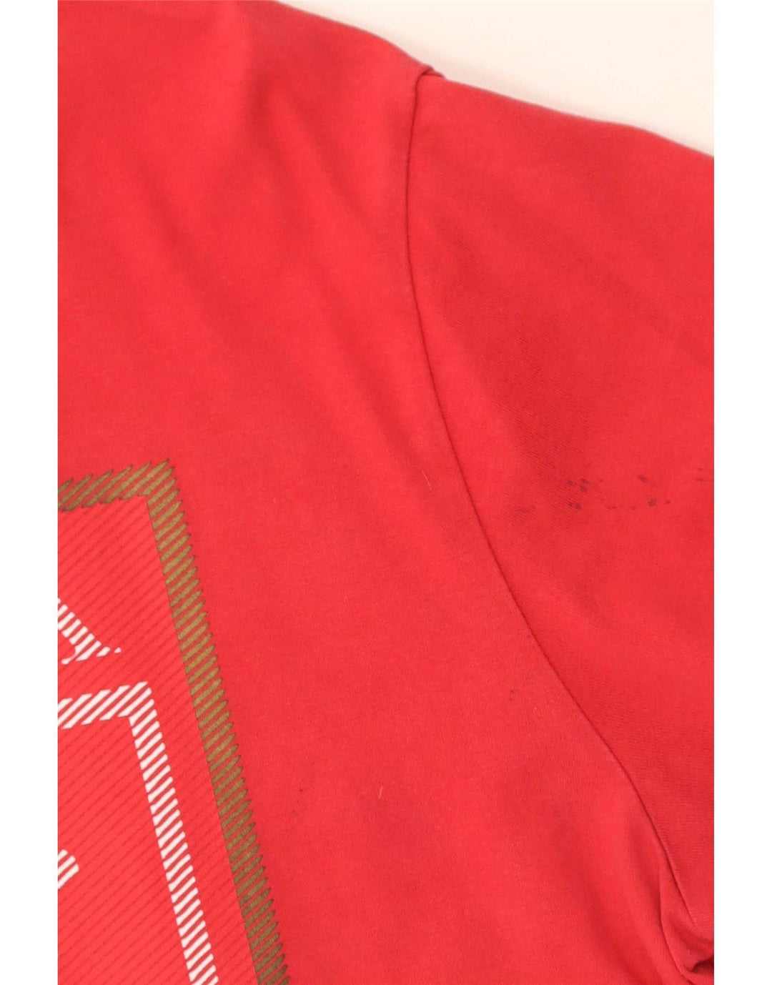 T-shirt grafica da uomo Nike Top XL in cotone rosso