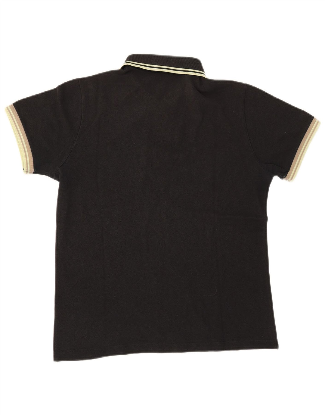Polo da uomo Fred Perry in cotone nero medio