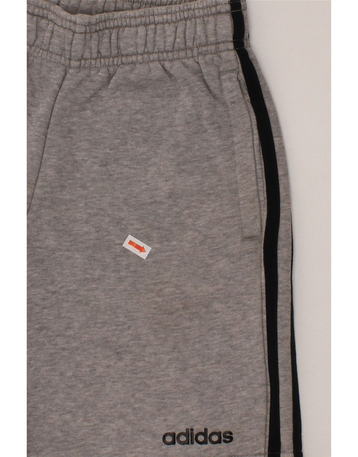 ADIDAS Boys Sport Shorts 9-10 Years  Grey Cotton Vintage Adidas and Second-Hand Adidas from Messina Hembry 