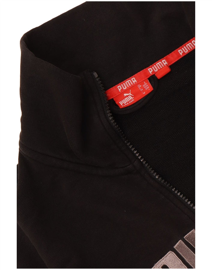 Giacca da ginnastica grafica da uomo Puma Large nera