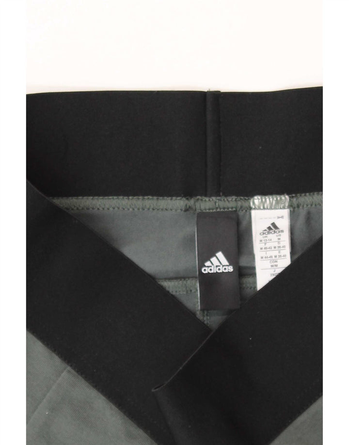 Leggings Adidas da donna UK 12/14 Cotone color block grigio medio