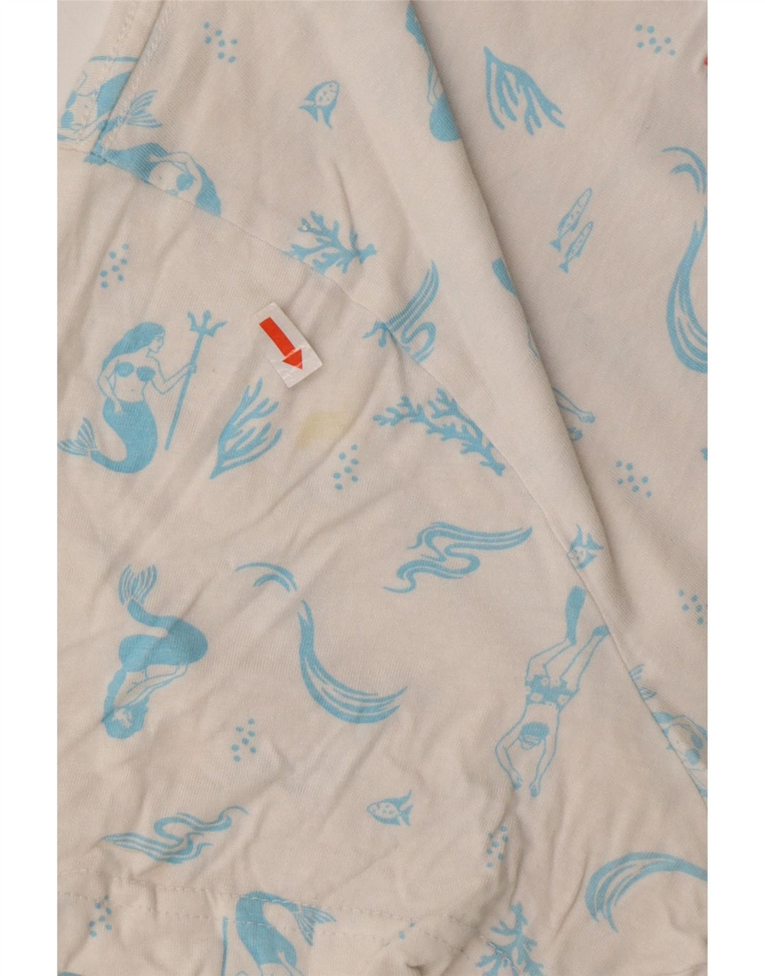 T-shirt grafica da uomo HURLEY Top in cotone bianco medio