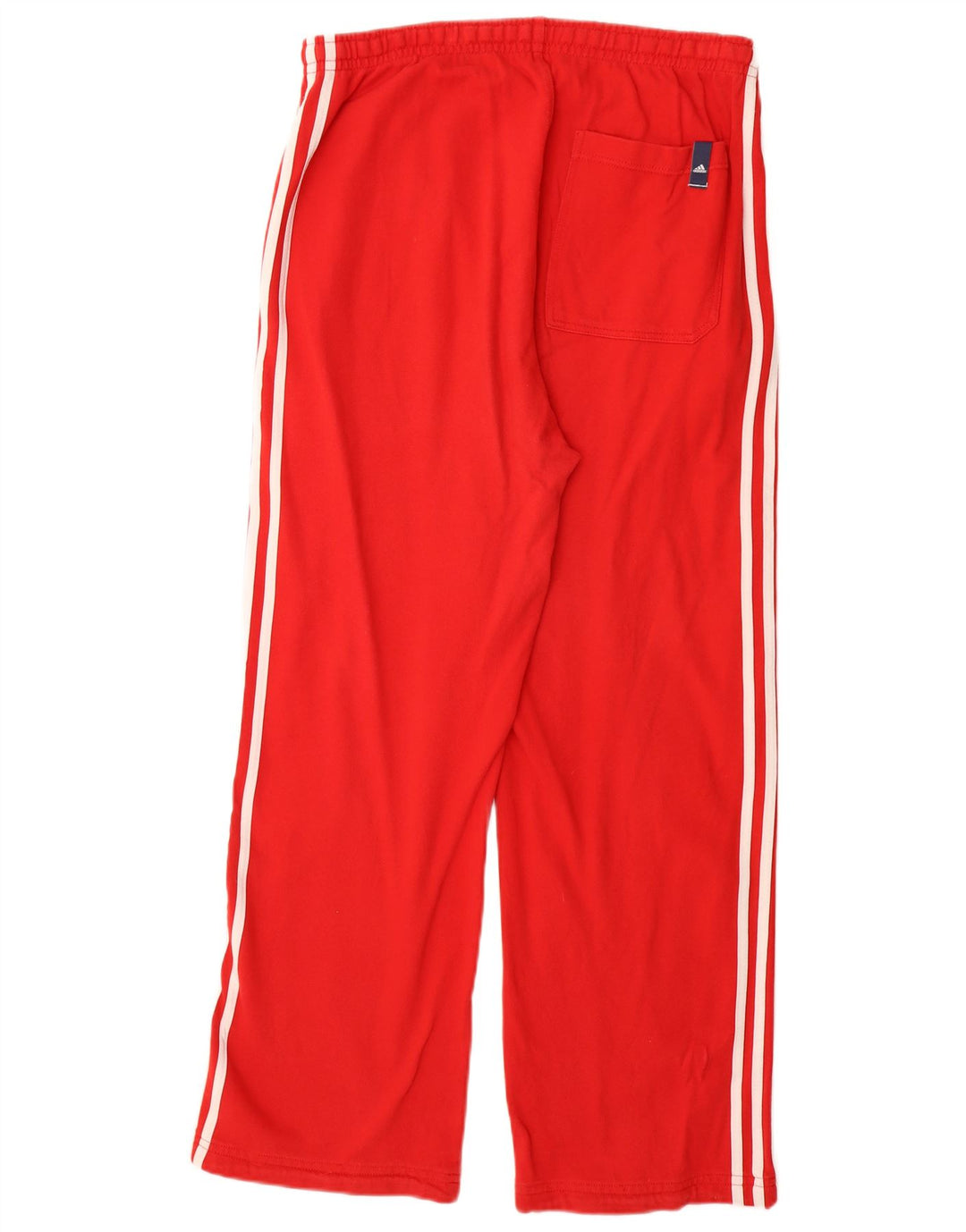 Pantaloni da tuta da uomo ADIDAS UK 42/44 Large Rosso Cotone