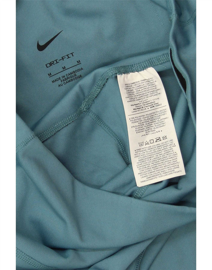 Leggings Nike Dri Fit da donna UK 12 poliestere blu medio