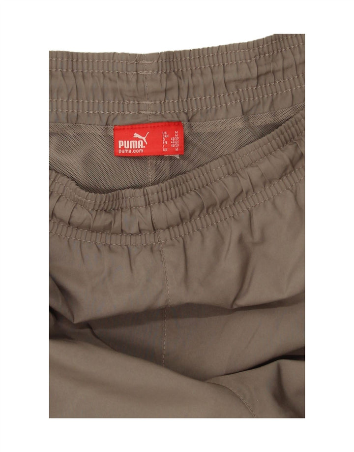 Pantaloncini sportivi grafici da uomo Puma Marrone medio
