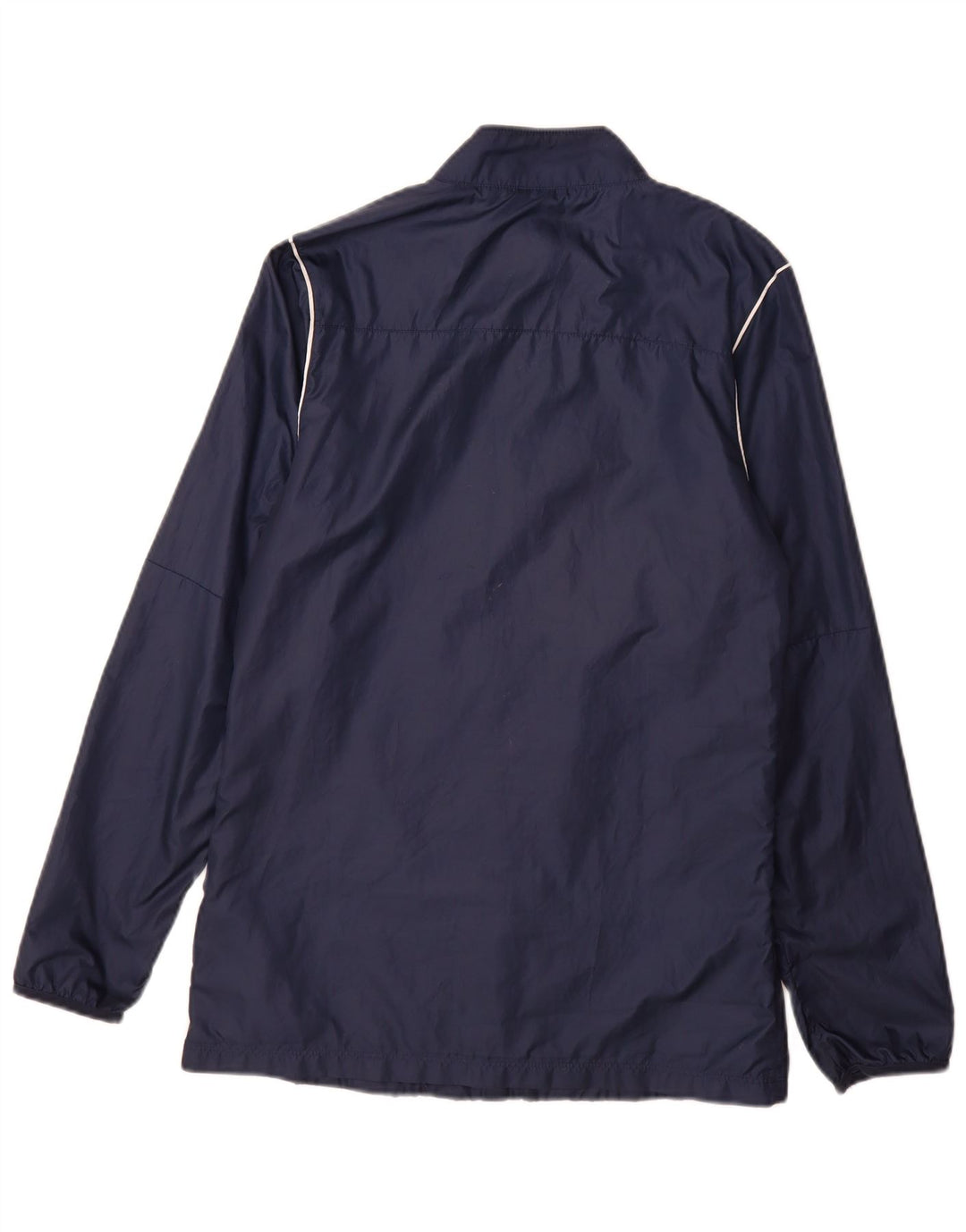 Giacca antipioggia Nike da uomo piccola in poliestere blu navy