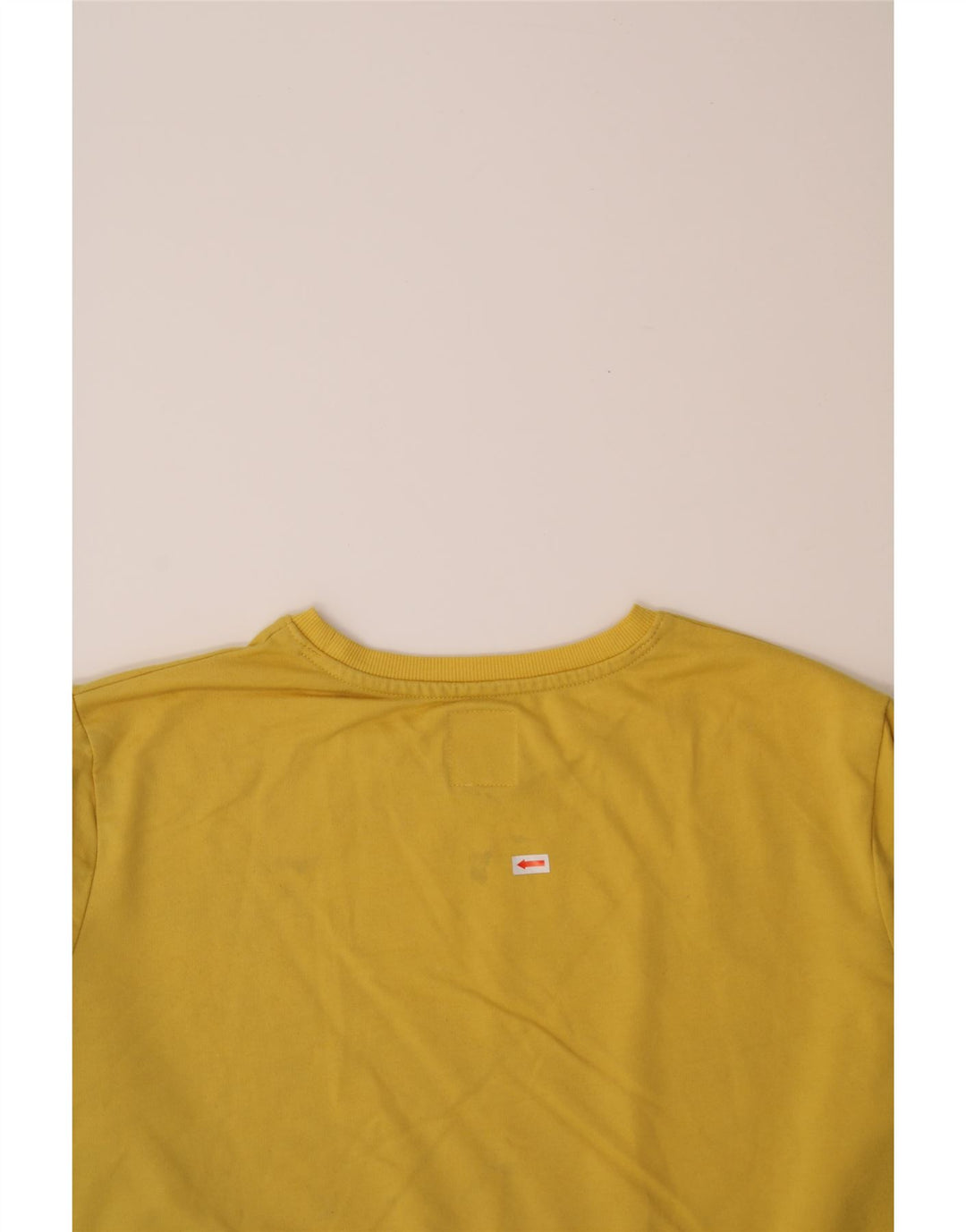 LEVI'S Girls Sweatshirt Jumper 15-16 Years Yellow Cotton Vintage Levi's and Second-Hand Levi's from Messina Hembry 
