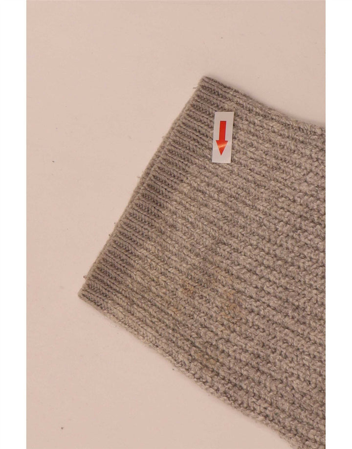 Maglione da uomo con collo con zip Marks & Spencer 3XL acrilico grigio