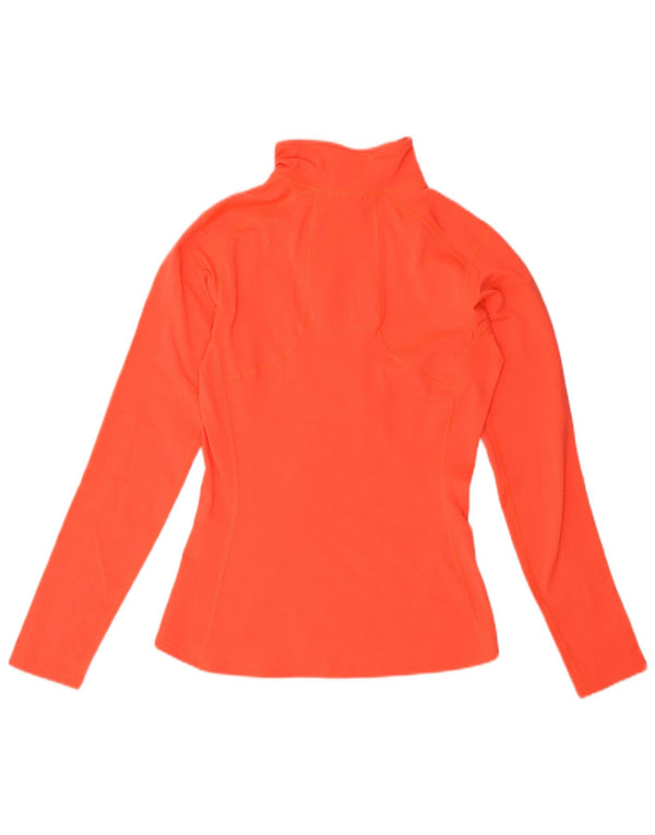 Top da tuta pullover con zip e collo da donna The North Face UK 6 XS Arancione