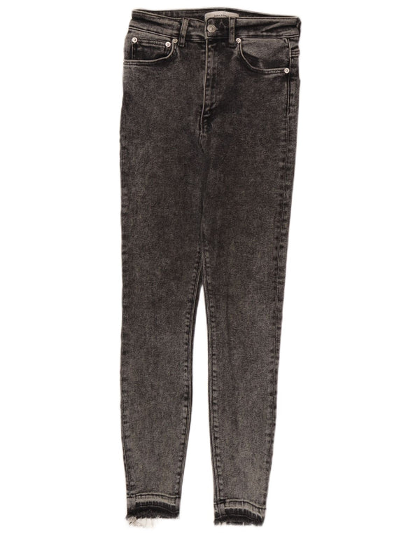Jeans skinny da donna Zara EU 36 XS W26 L27 Grigio