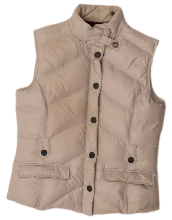 Gilet imbottito da donna FRIEDA & FREDDIES EU 40 Poliestere beige medio