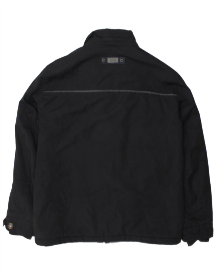 Giacca antipioggia da uomo Camel Active EU 52 Large Nero Poliestere