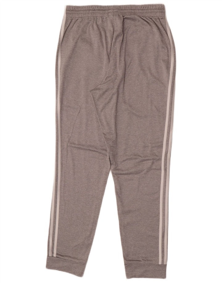 Pantaloni da jogging Adidas Climawarm da uomo in poliestere grigio medio