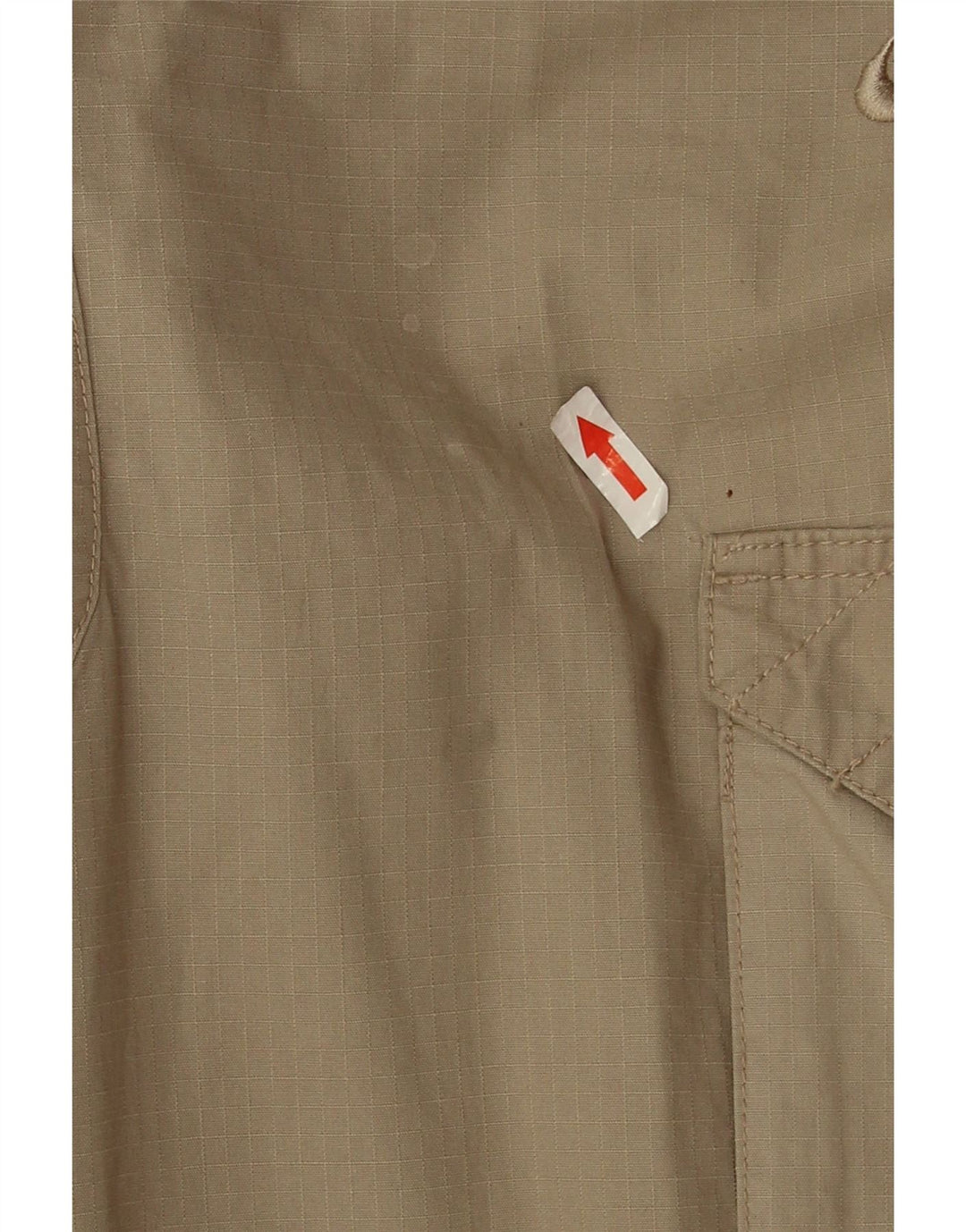 Pantaloni cargo dritti Nike da uomo piccoli W30 L30 in cotone beige