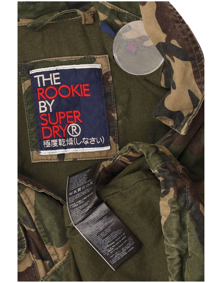 Giacca da donna Graphic Utility Superdry UK 14 Large Khaki Camouflage
