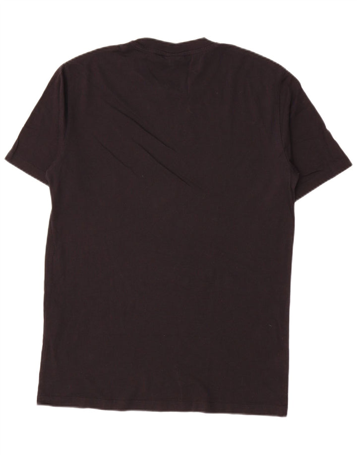 T-shirt da uomo Champion Top piccola in cotone nero
