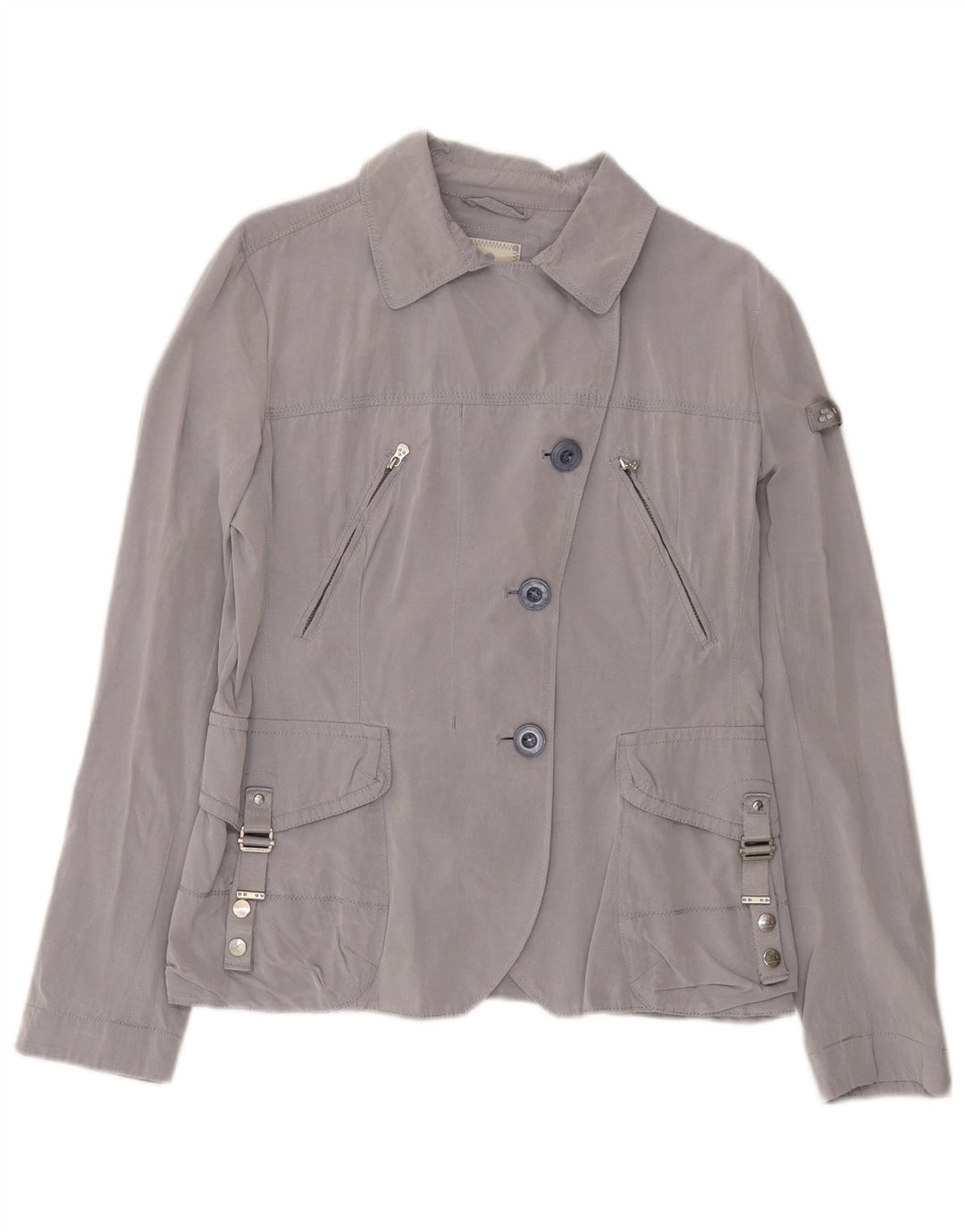 Giacca Utility Donna PEUTEREY IT 48 XL Cupro Grigio