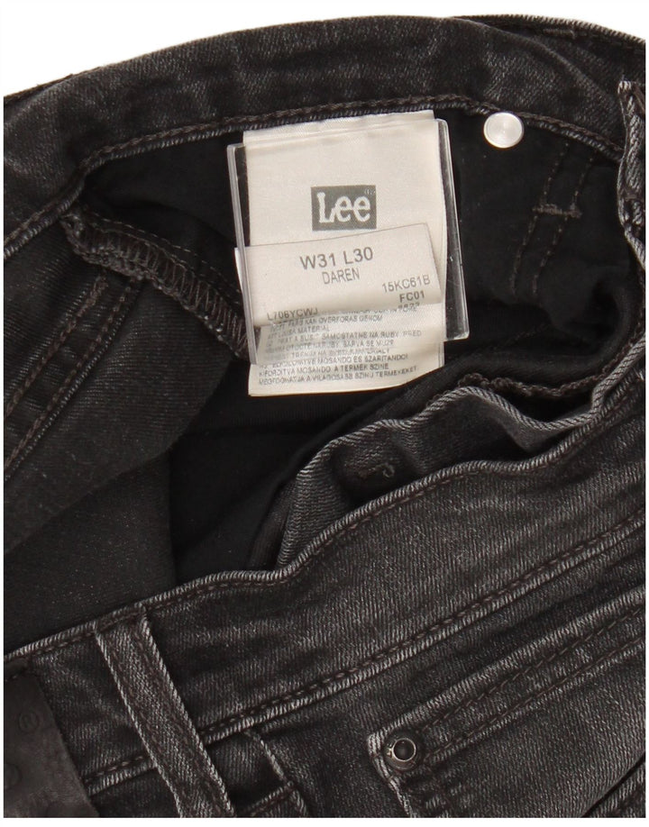 Jeans dritti da uomo Lee Daren W31 L30 cotone grigio