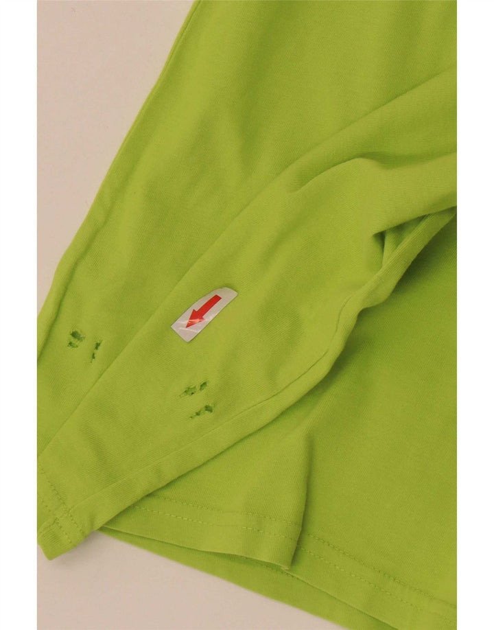 T-shirt da uomo Ellesse Top piccola in cotone verde