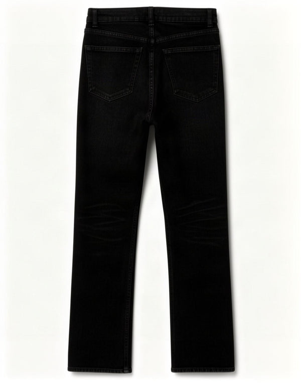 Jeans dritti da donna Zara EU 34 2XS W24 L26 Nero