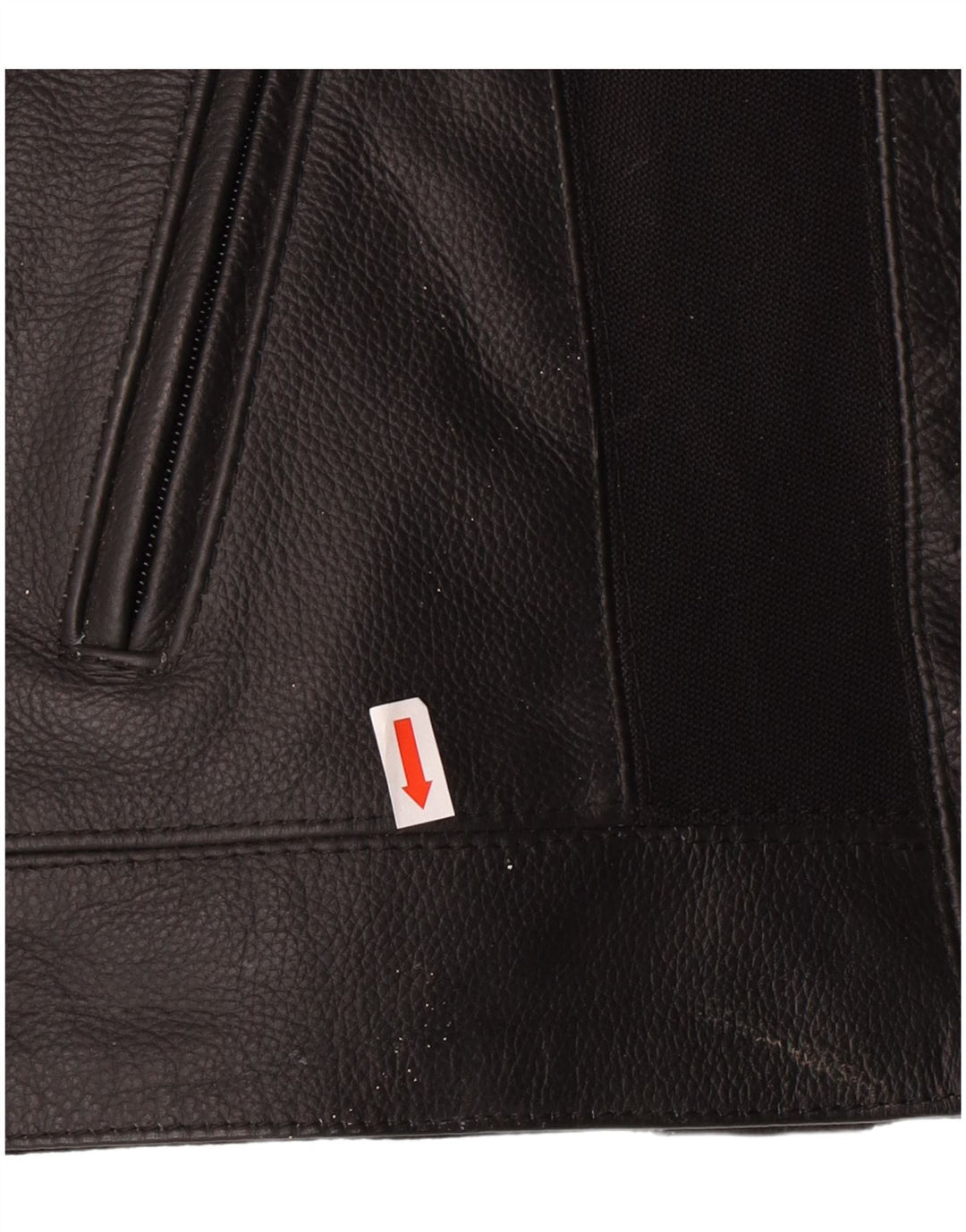 Giacca da motociclista in pelle da donna LEWIS UK 18 XL Pelle nera