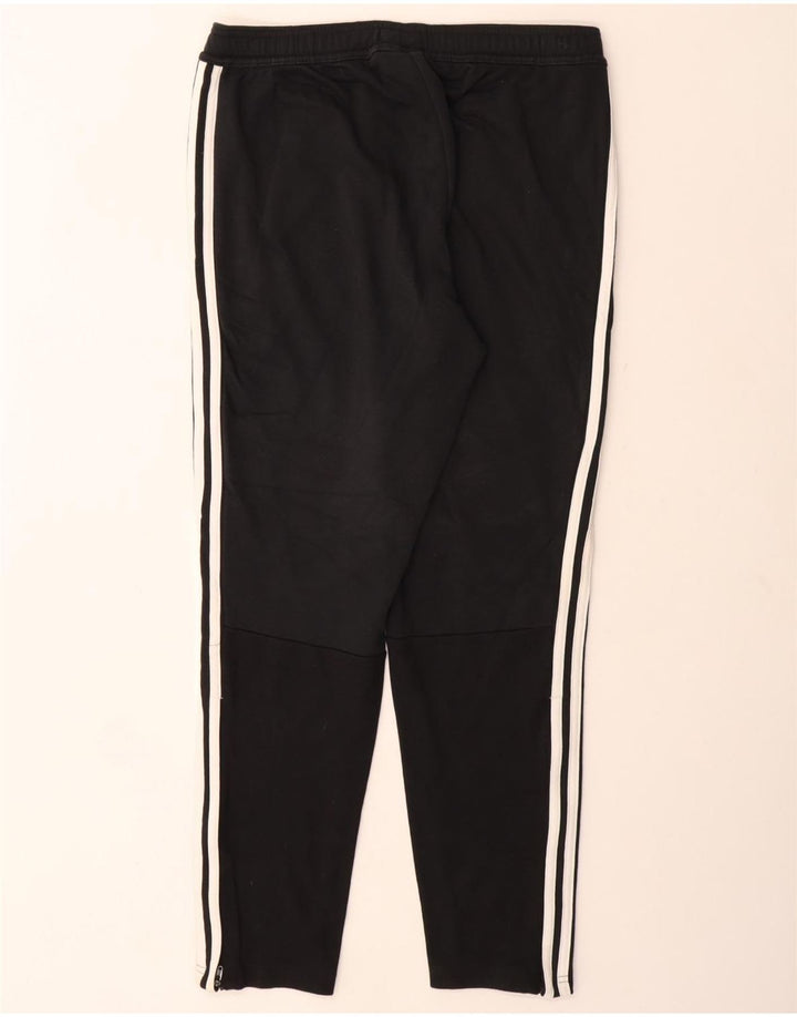 Pantaloni da tuta da uomo ADIDAS medio cotone nero