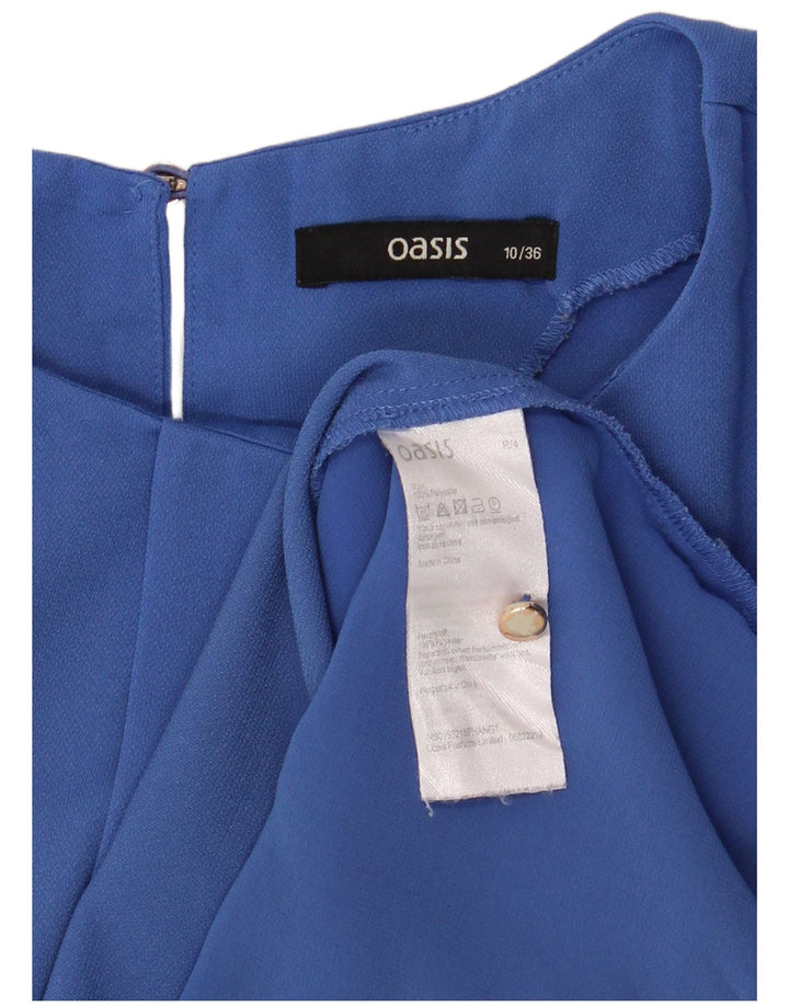 Camicetta da donna Oasis Top UK 10 Small Blu Poliestere