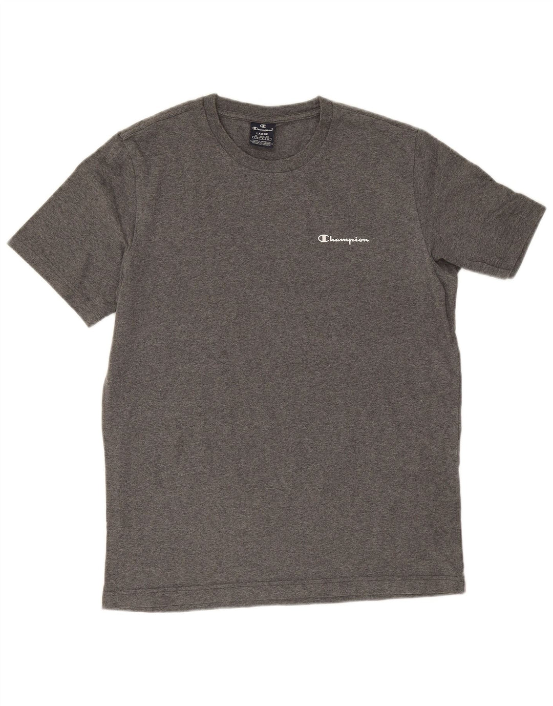 T-shirt da uomo Champion Top grande grigia