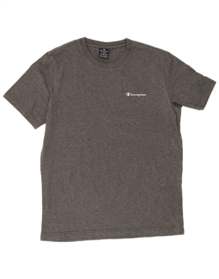 T-shirt da uomo Champion Top grande grigia