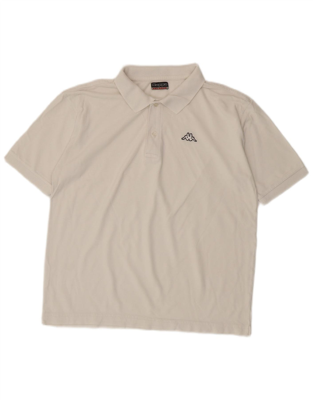 Polo Kappa da uomo 2XL Bianca