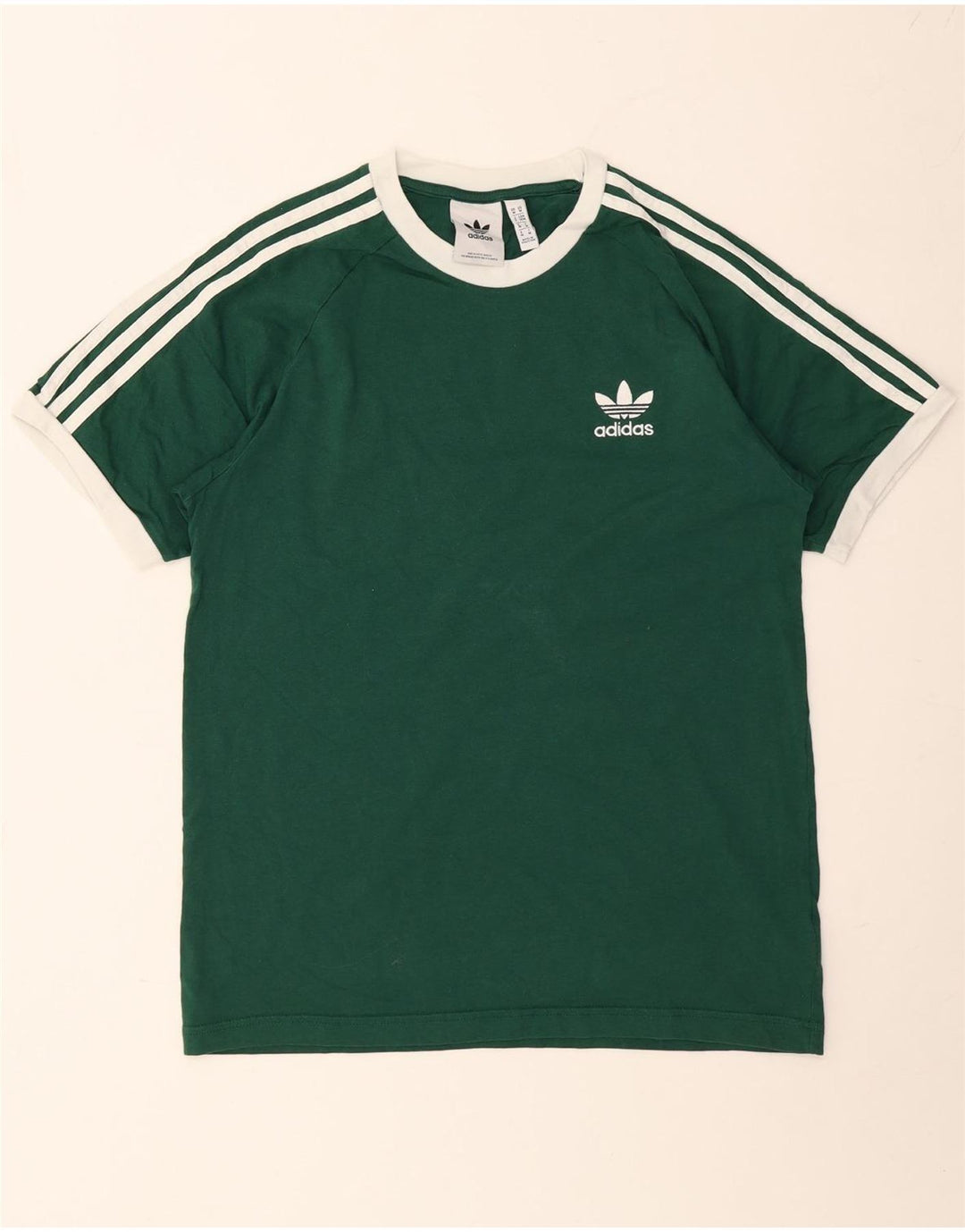 T-shirt da uomo ADIDAS Top verde medio in cotone