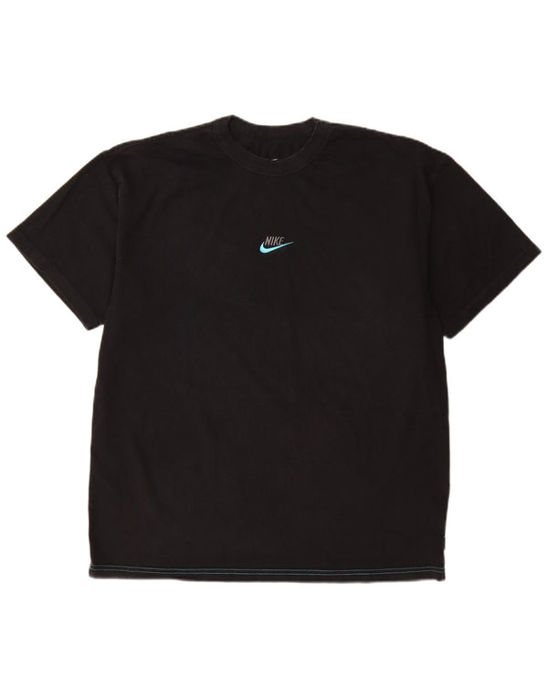 T-shirt da uomo Nike Top in cotone nero medio