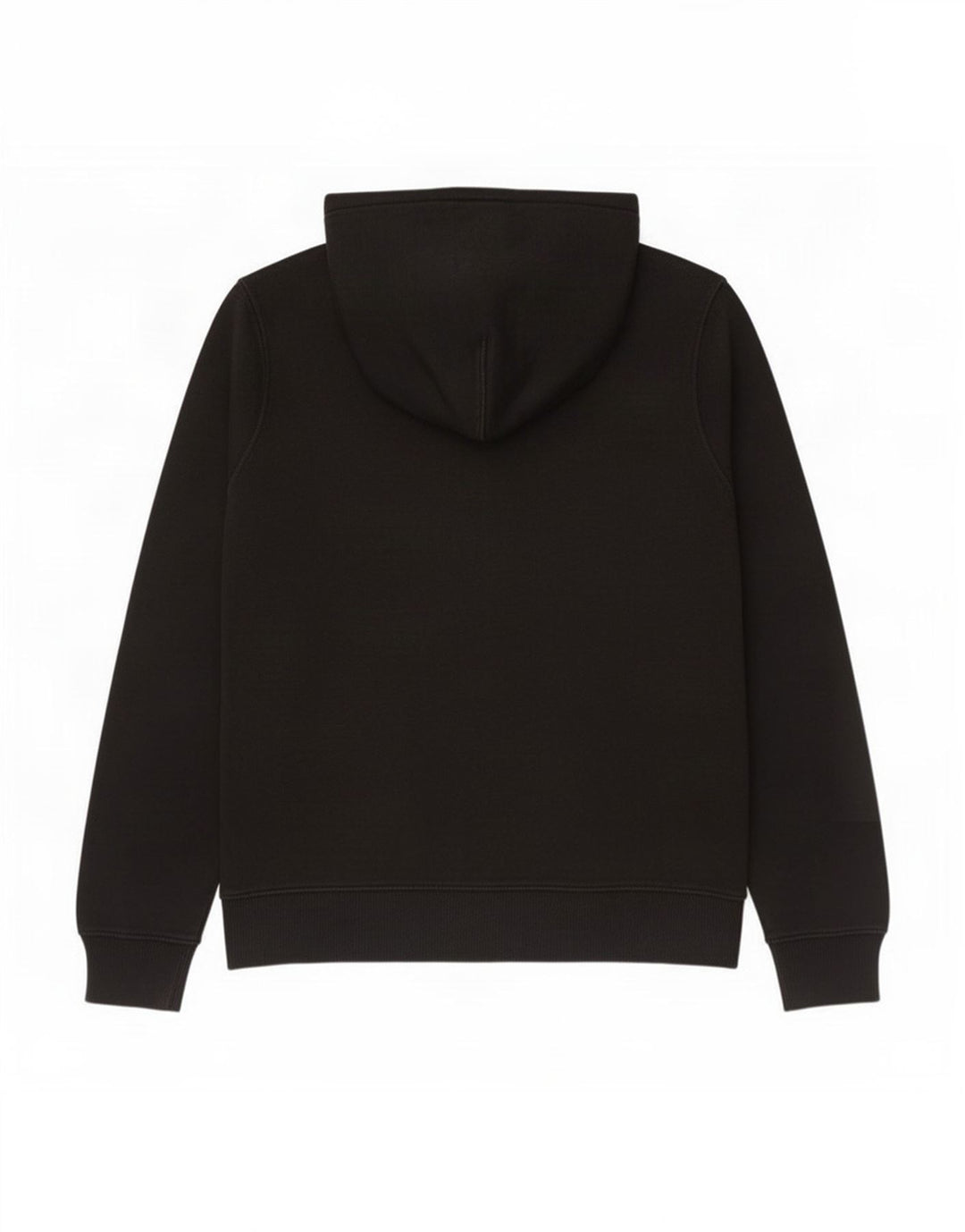 Felpa con cappuccio e zip Zara da uomo 2XL Nera