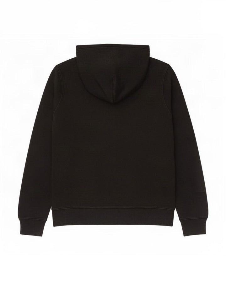 Felpa con cappuccio e zip Zara da uomo 2XL Nera