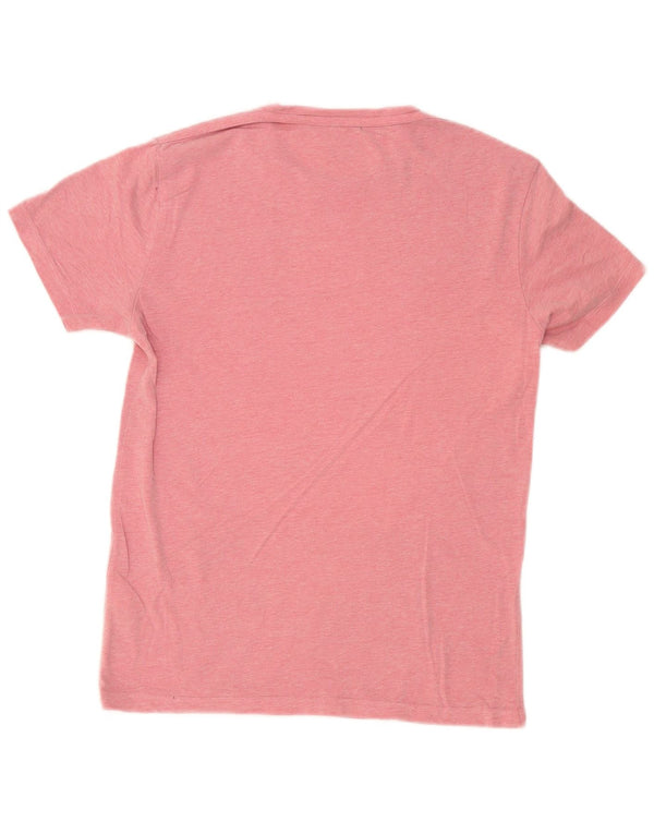 T-shirt da uomo con vestibilità regolare All Saints XS in cotone rosa