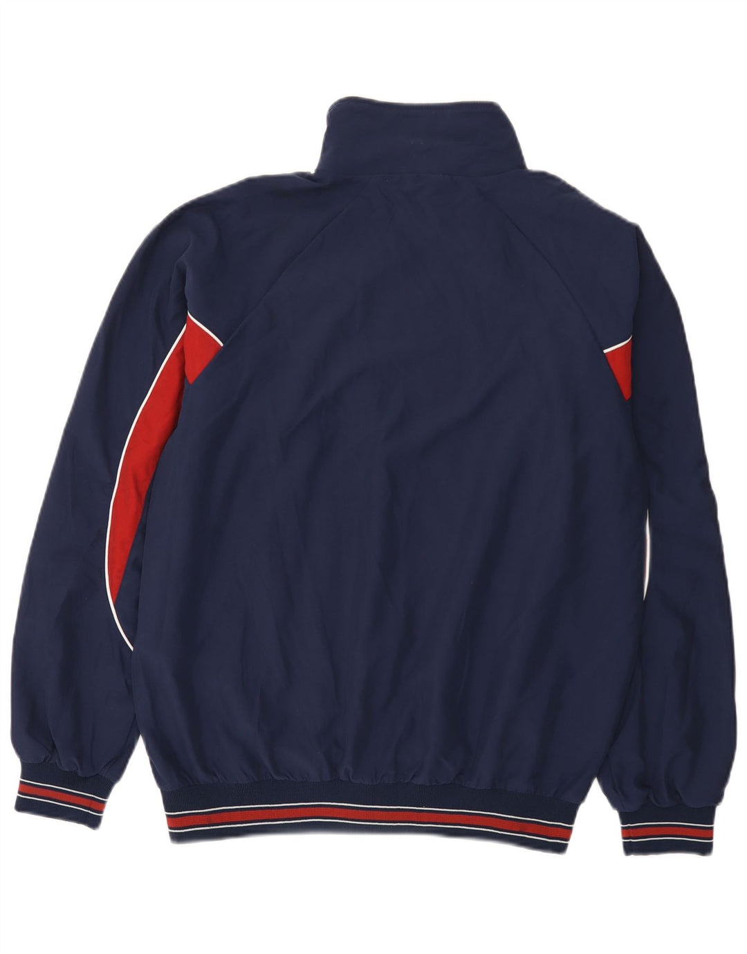 Giacca da tuta da uomo Errea grande in poliestere color block blu navy