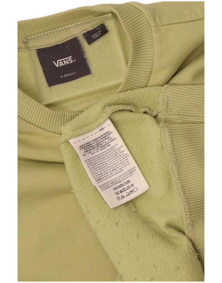 Felpa da uomo Vans maglione XS verde cotone