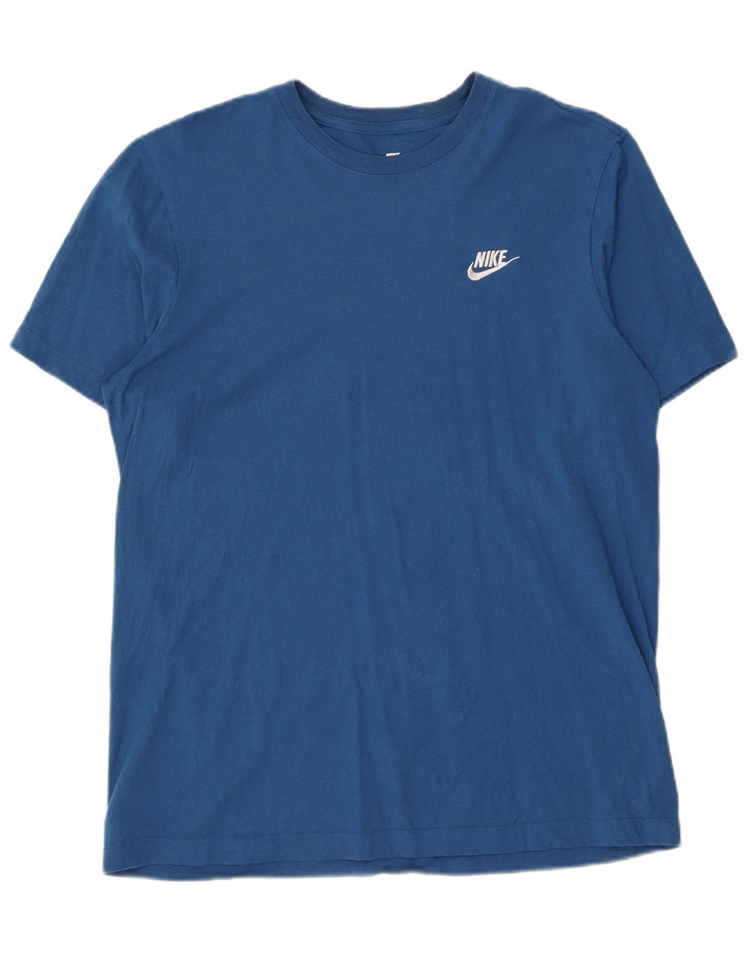 T-shirt da uomo Nike Top in cotone blu medio