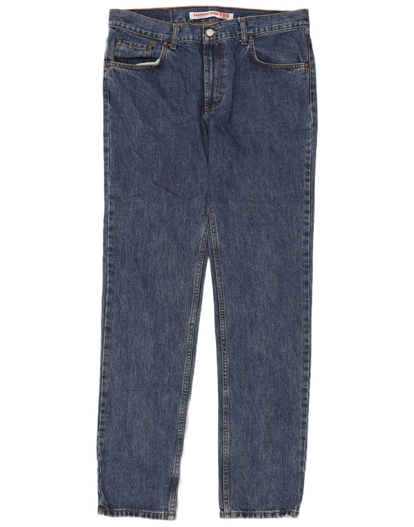Jeans dritti regolari da uomo Carrera 700 W36 L34 cotone blu