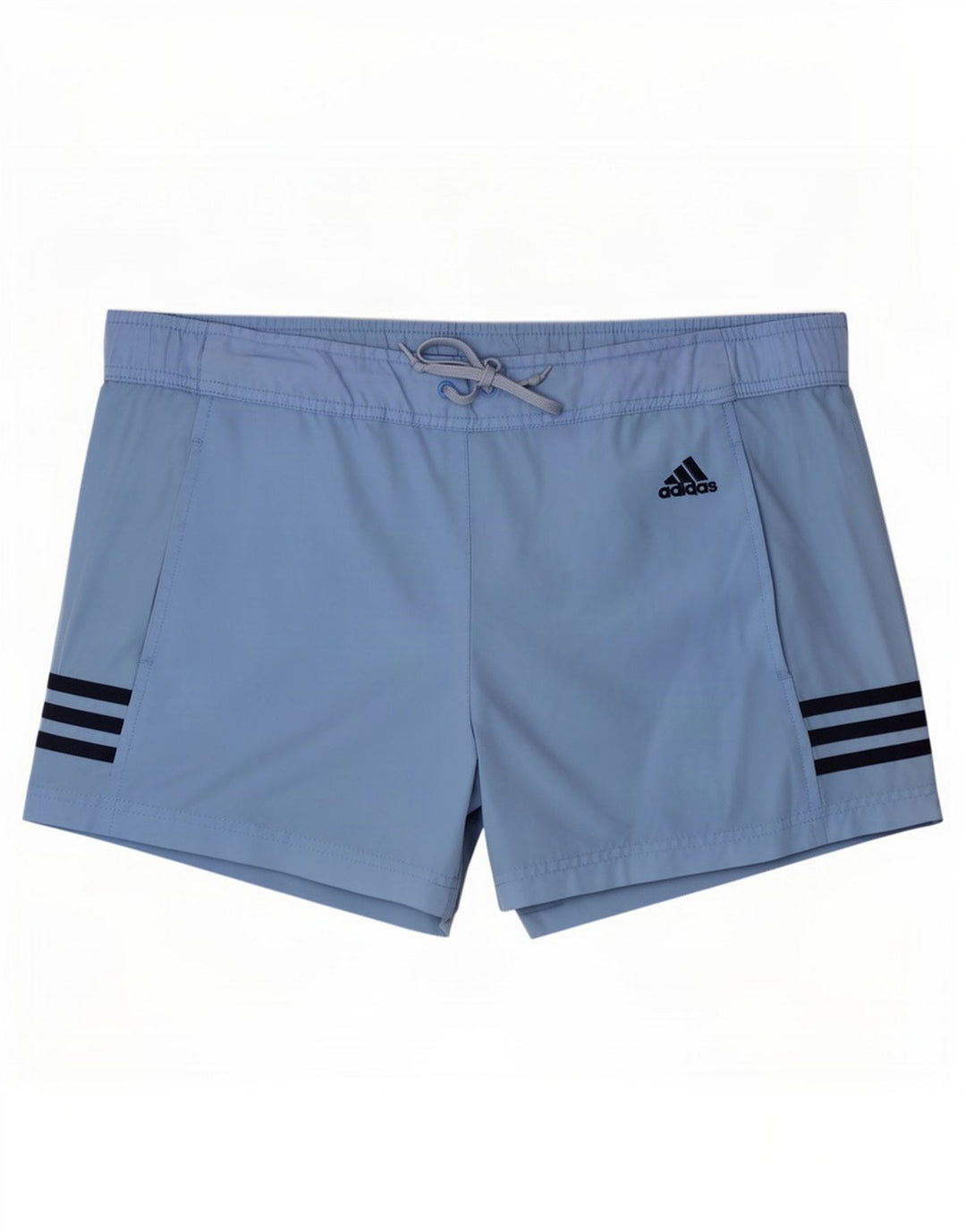 Pantaloncini sportivi da uomo Adidas piccoli in poliestere blu