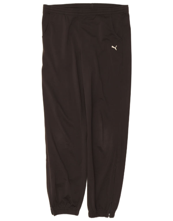 Puma Boys Graphic Tracksuit Trousers Joggers 15-16 Years  Black