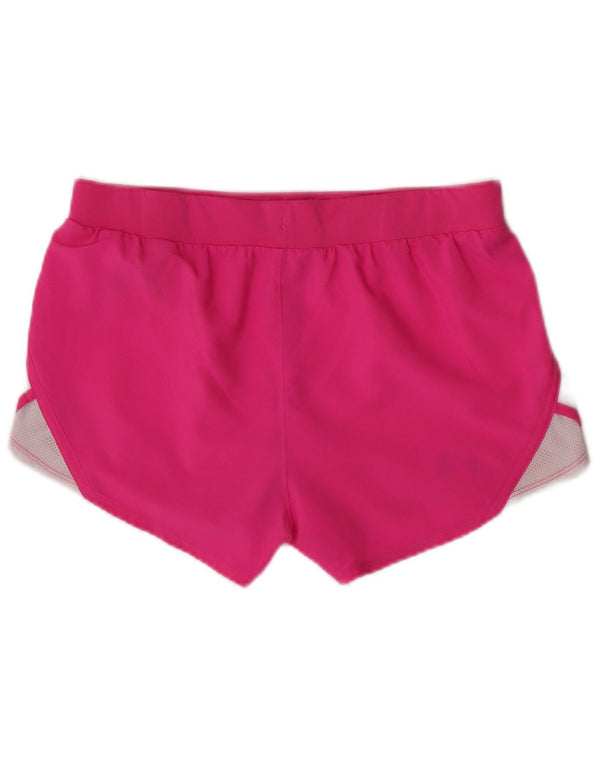 Pantaloncini sportivi Under Armour per ragazze 11-12 anni Large Pink Colourblock