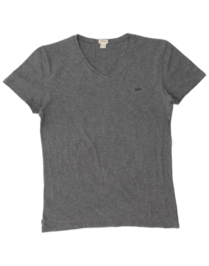 T-shirt da donna DIESEL Top UK 12 Grigio medio
