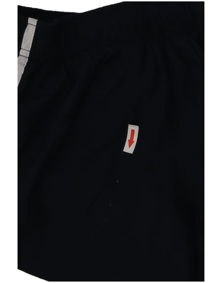 Pantaloncini sportivi Nike Dri Fit da donna UK 8 Small in poliestere blu navy