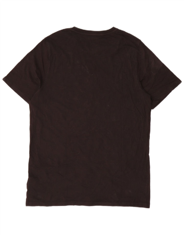 T-shirt grafica da uomo Puma Top grande in cotone nero