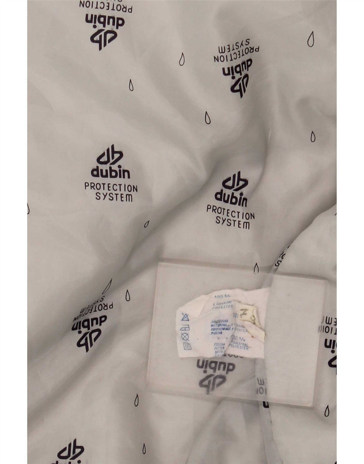 Giacca imbottita con cappuccio da uomo Dubin IT 50 Large Poliestere color block bianco
