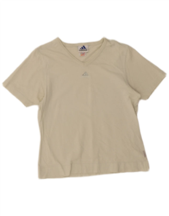 Maglietta Adidas da donna Top UK 12 beige medio