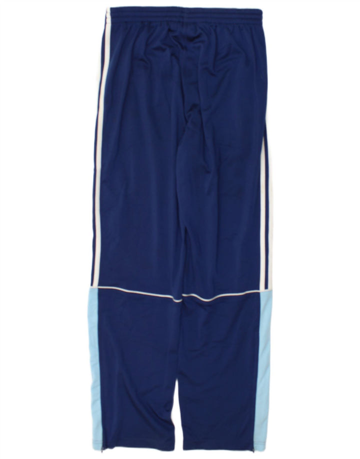 Pantaloni da tuta da uomo Adidas UK 38/40 Poliestere blu medio