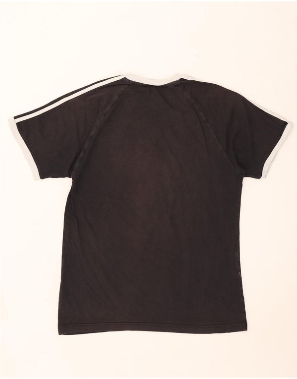T-shirt Adidas da uomo Top Large in cotone nero