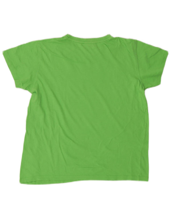Pyrex Girls Graphic T-Shirt Top 14-15 Years 2XL Green Cotton